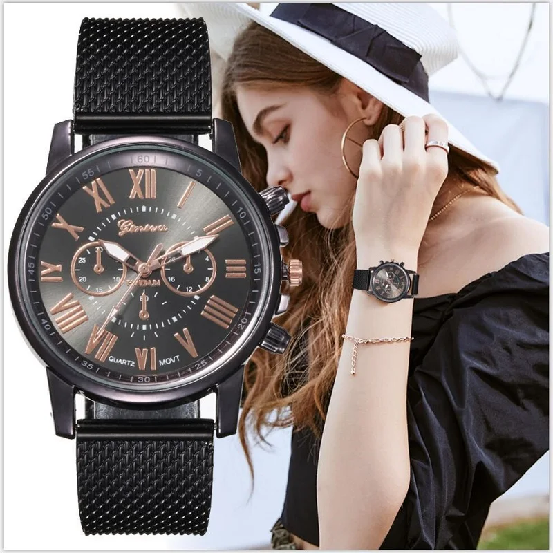Женские часы из Женевы 2019 новый бренд Модные Спортивные кварцевые наручные