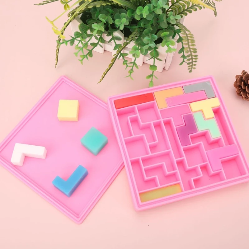 

Building Block Epoxy Resin Mold Toy Brick Silicone Mould DIY Crafts Jewelry Decorations Casting Tool