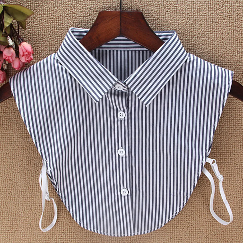 Модная рубашка имитация воротника для женщин галстук съемный воротник ложный