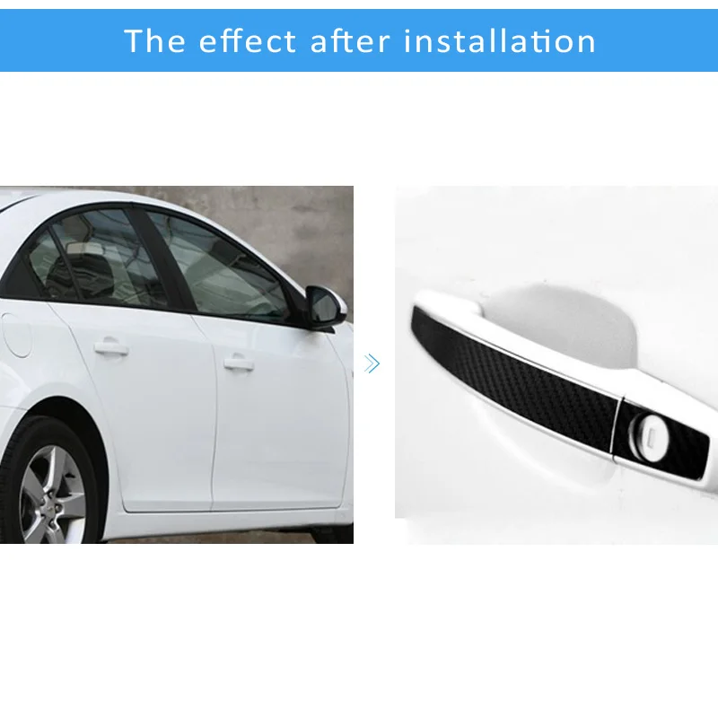 Высококачественные декоративные наклейки NOANS для дверной ручки автомобиля 4