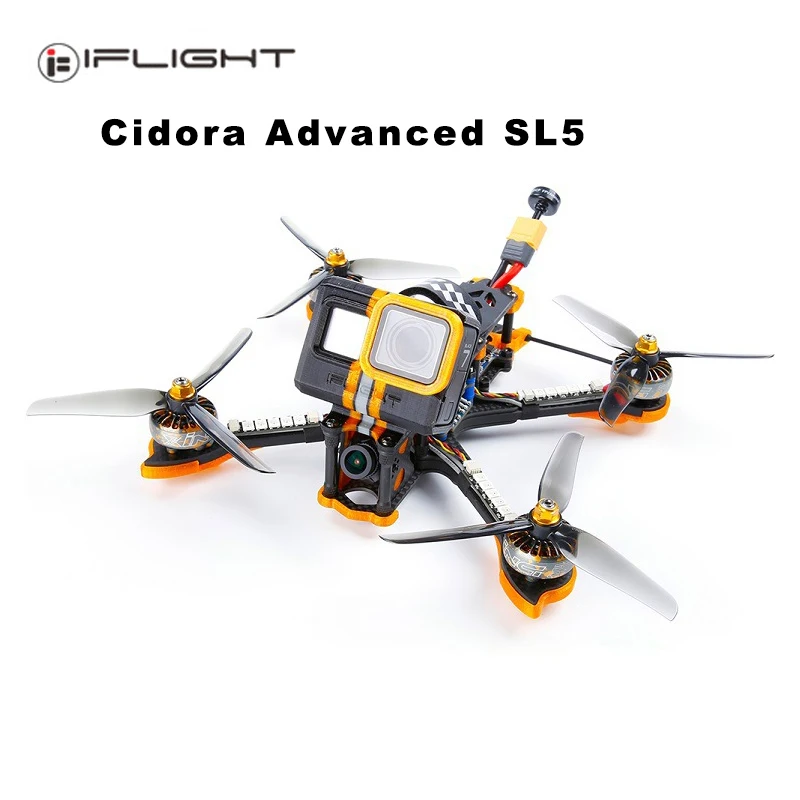 IFlight Cidora SL5 F7 FPV гоночный Дрон TwinG Bluetooth 2306 бесщеточный контроллер полета с 50A 4 в 1 ESC CADDX камера