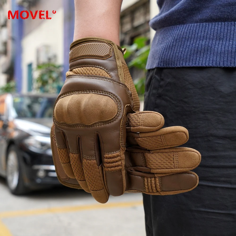 Перчатки мужские с пальцами Нескользящие пуленепробиваемые для горного