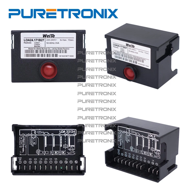 LOA24.171B27 Programmable Controller Socket Mechanical Type Front Inspection for Diesel Burner | Бытовая техника