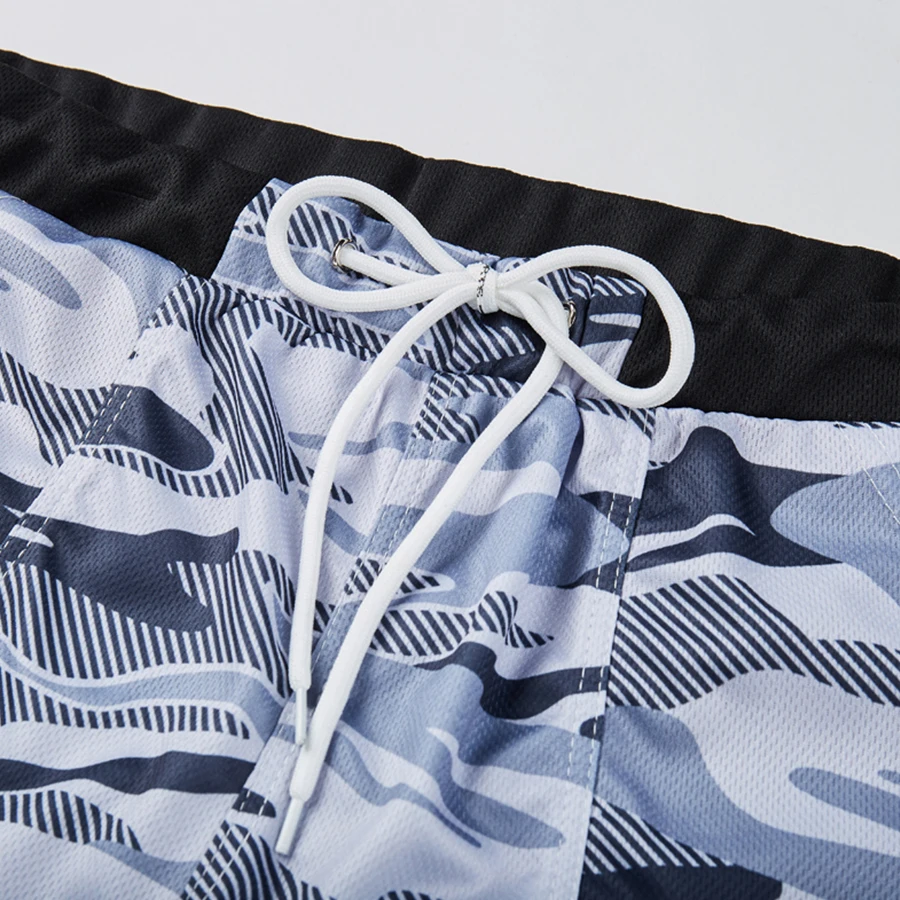 

BaBaBuy Summer Mens Swimwear Basic Shorts Swimming Trunk Surf Camo Beach Shorts with Pockets
