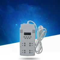 temperature controller socket power strip socket aquarium fish tank timing switch socket 1 8m cord for networ filter