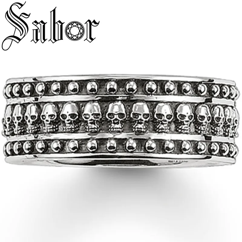 Кольцо с черепом серебряное кольцо подарок для женщин и мужчин оптовая продажа