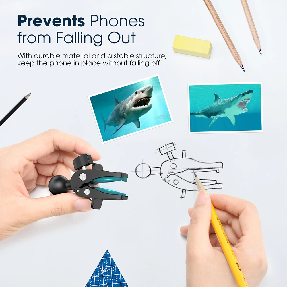 mpow ca174 universal car phone mount air vent car phone holder with stable clip compatible with iphone 12 11 pro max xs 8 galaxy free global shipping