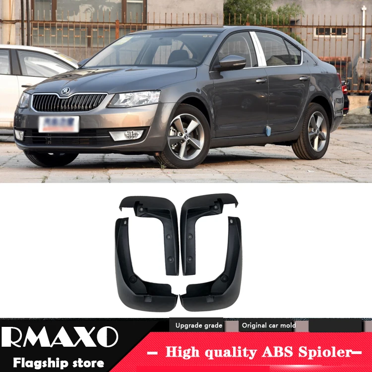 Для Skoda Octavia 2014 2016 Брызговики переднее заднее крыло брызговиков модифицированное