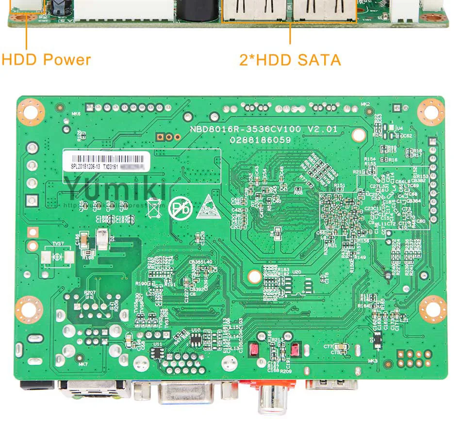 8ch* 4 K/32ch* 5.0MP/32ch* 1080P H.265/H.264 NVR сетевой видеорегистратор DVR плата ip-камера с SATA линией ONVIF CMS XMEYE