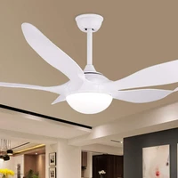 48inch modern frequency conversion fandelier minimalist 3 color temperature ceiling fan light 6 speeds fan chandelier