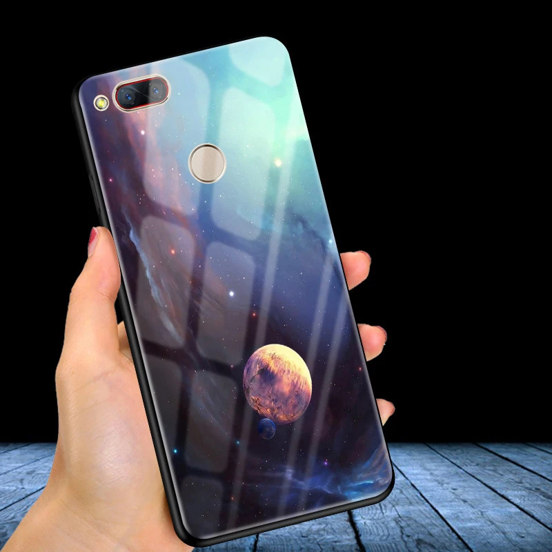 For ZTE Z17 mini Case 5.2'' Glass Hard Back Cases For ZTE NUBIA Z17 mini Case Tempered Glass Cover Z17mini Z 17 NX569H NX569j