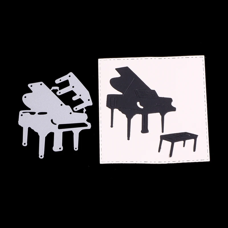 SCD049 фортепиано металлические режущие штампы для трафареты скрапбукинга