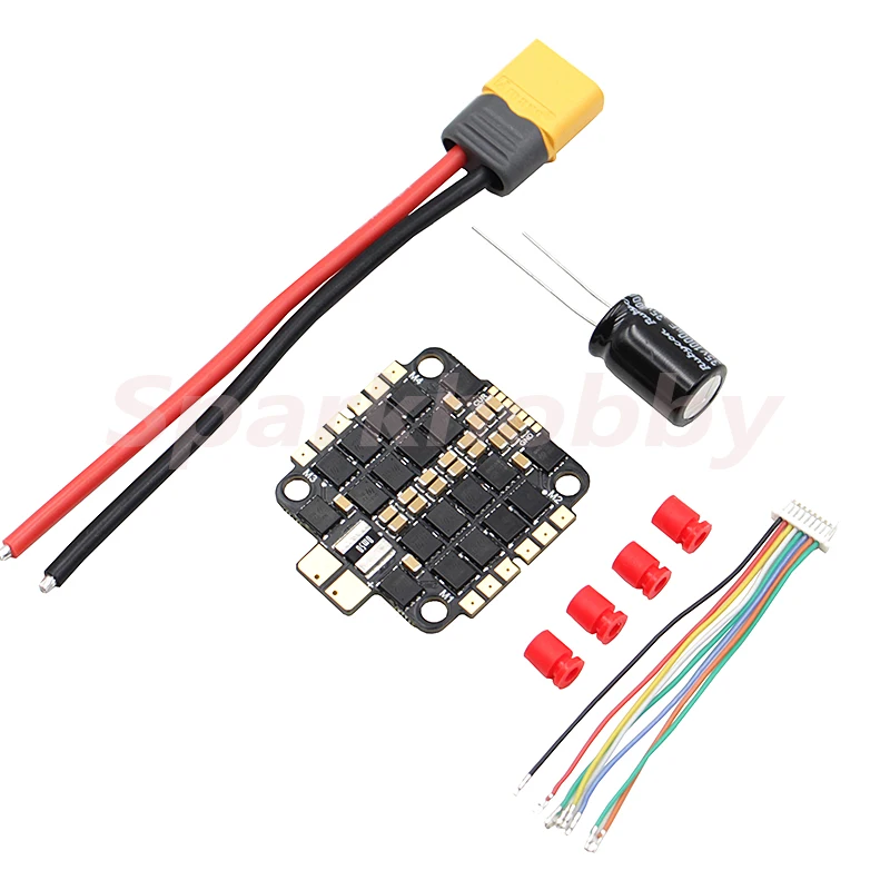Полетный контроллер Sparkhobby F4 V3S PLUS и 4 в 1 45A ESC Satck F3 обновленная версия OSD FC 2 6S EF8BB21