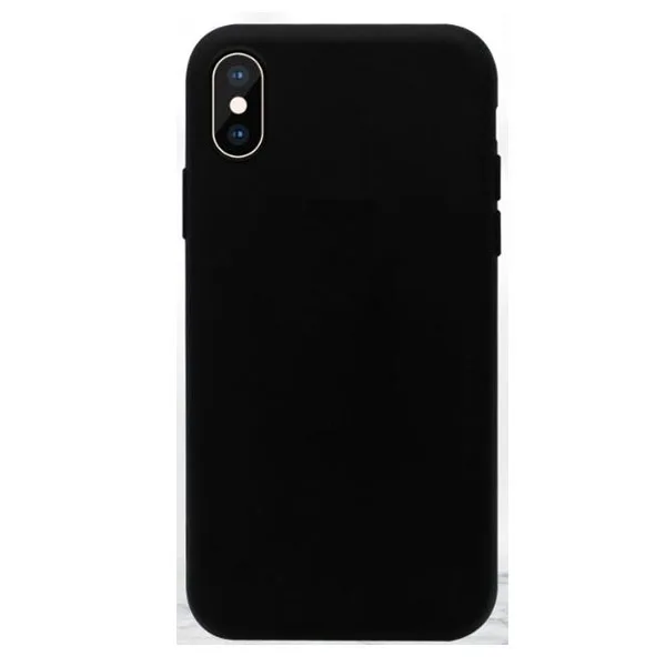 SUREHIN силиконовый чехол для samsung galaxy A10 A20E A30 A40 A50 A60 A70 M30 20 S10e 9 apple iphone 8 PLus мягкие protectiv оболочки Прозрачный чехол Крышка - Цвет: black