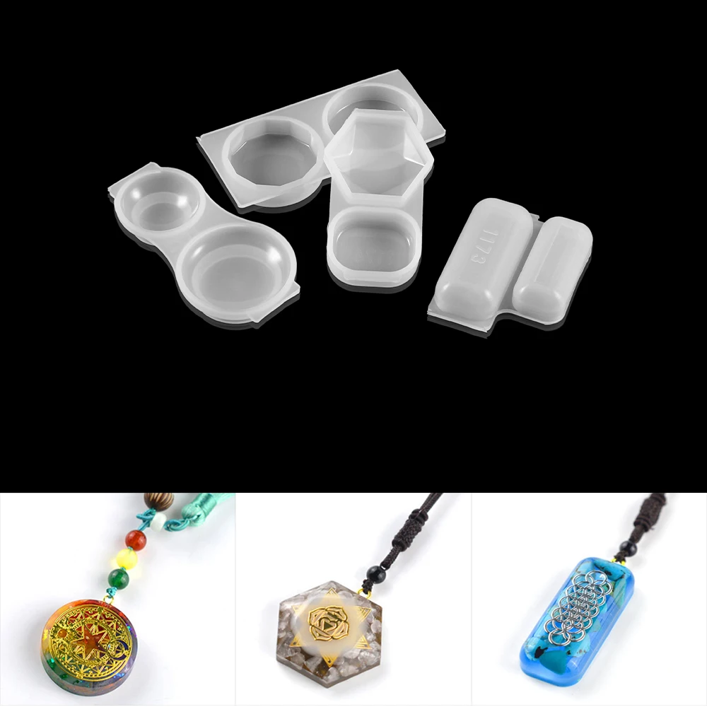 

1pcs DIY Pendant Pentagram UV Epoxy Resin Mold Handmade Key Chain Silicone Mold for Jewelry Making Tools Resin Craft