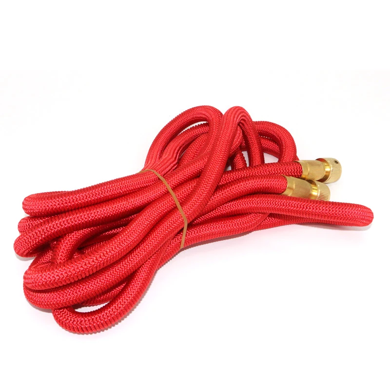 Пластиковый телескопический садовый шланг гибкая трубка 25-100 футов