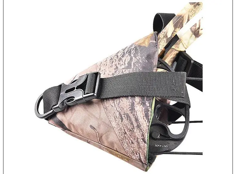 

Camouflage Bow Bag Carrier Bow Bag Case for Archery Pouch Holder Quiver Adjustable Straight Bow Protector
