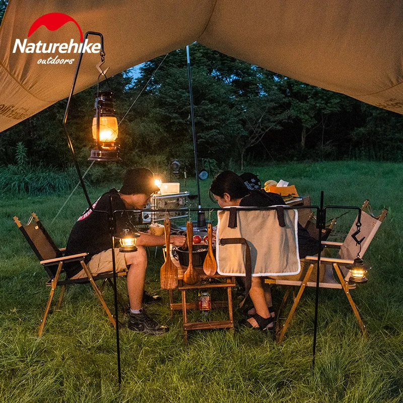Naturehike походная лампа подвесная стойка портативная железная треугольная