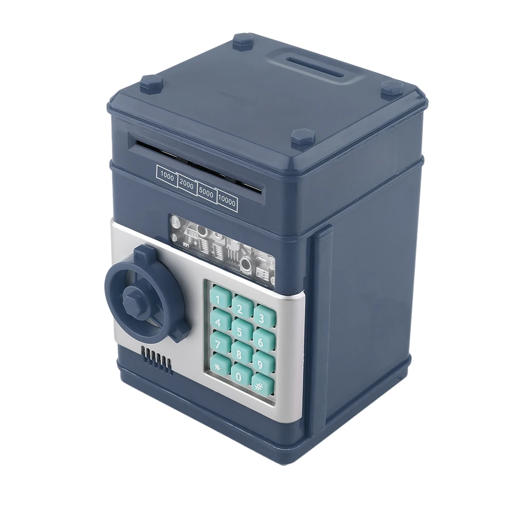 

Electronic Money Safe Box Password Saving ATM for Coins and Bills Code Key Case system Money Saving box For Kids Chirstmas Gifts