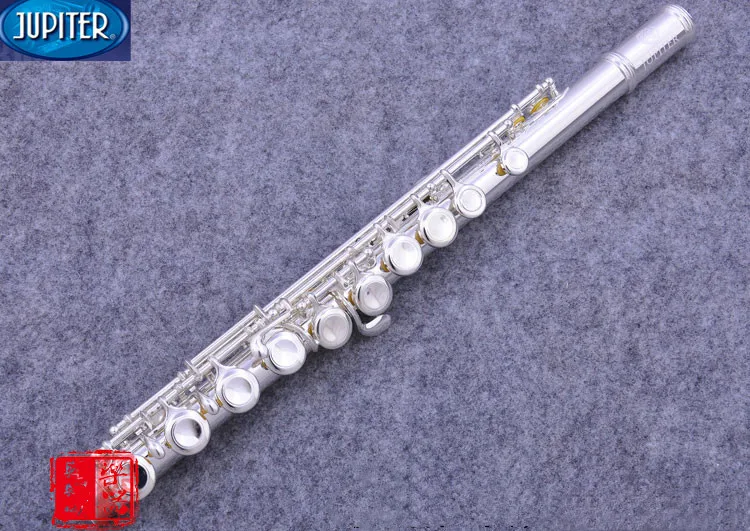 Тайваньский Юпитер с 16 закрытых отверстий ключ флейта из мельхиора