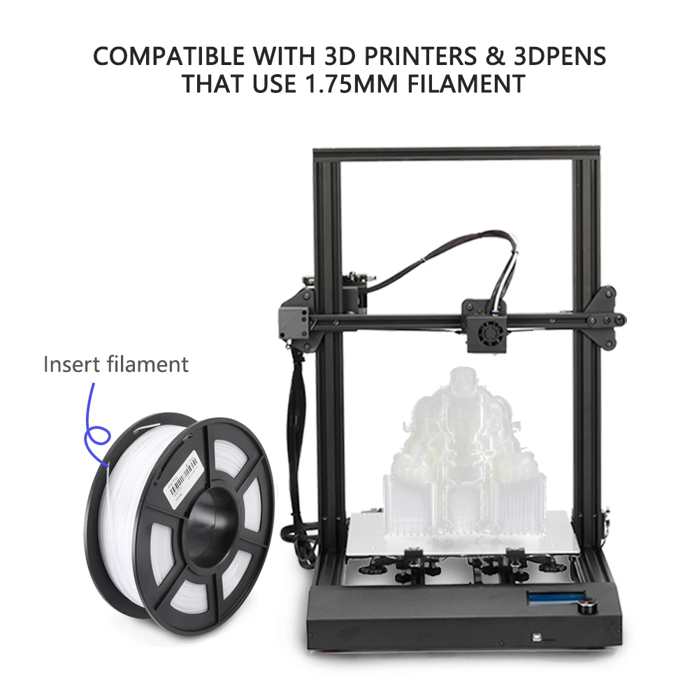 3D Printer Filament PETG пластик для 3d ручки 1KG 2.2lb 1.75mm PETG Filament NEW Plastic No-toxic Filament for DIY,Art Creation