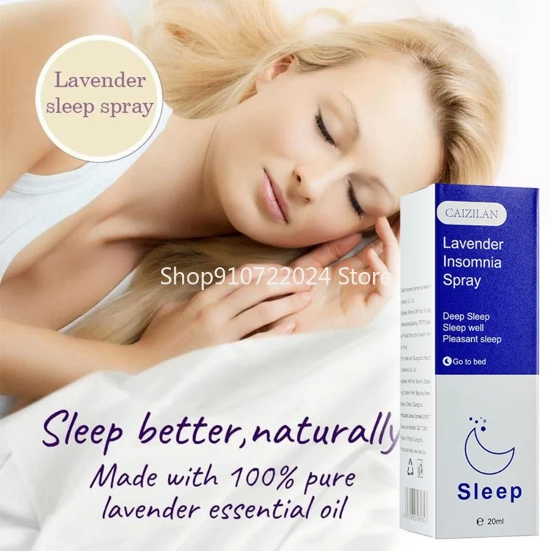 

1pc Lavender Pillow Sleep Spray Soothe Sleep Deep Sleep Enjoyable Sleep Insomnia Therapy Sleep Aids Spray Insomnia Essential Oil