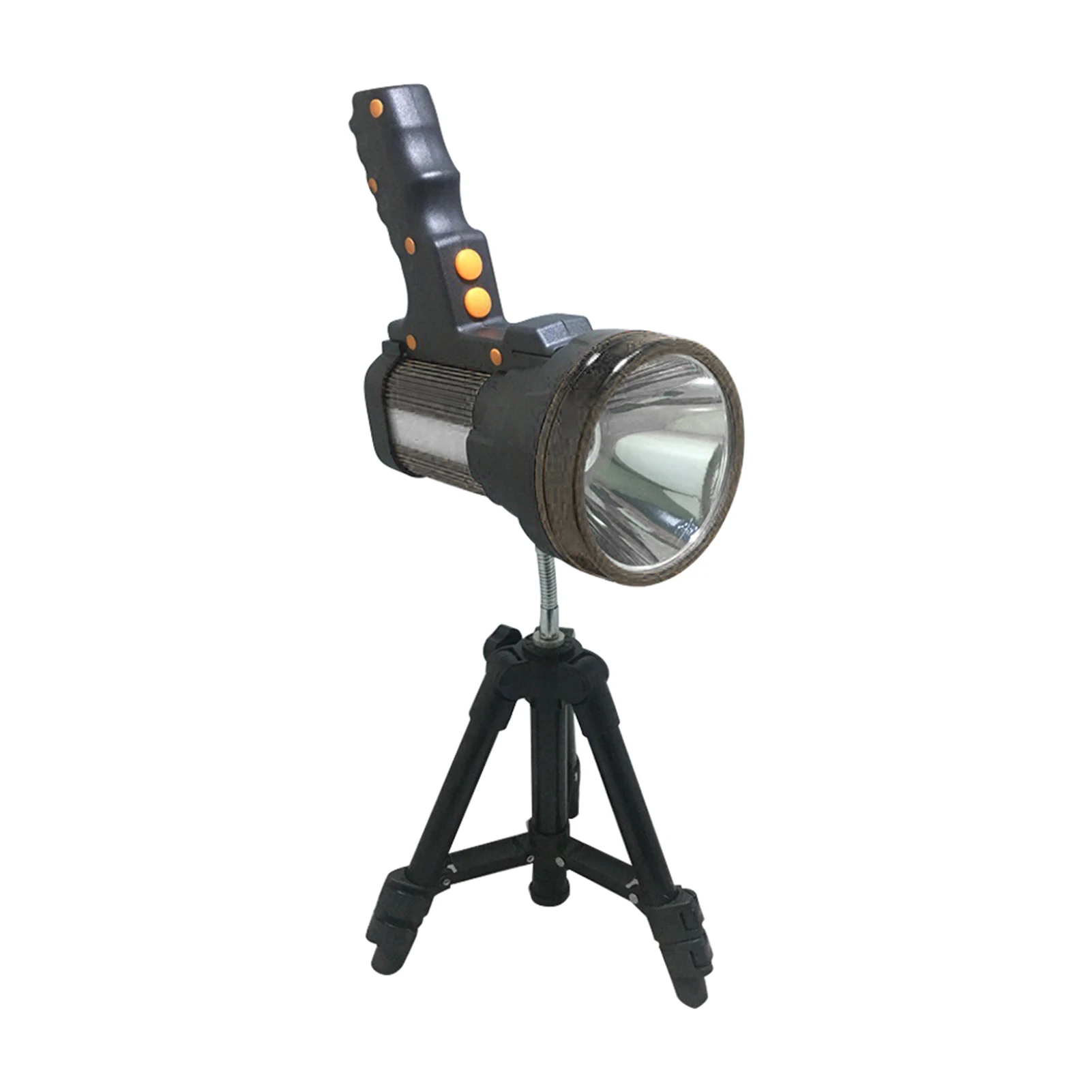 

LED Searchlight Flashlight Working Handheld USB Rechargeable Waterproof Powerful Cordless Fishing Aluminum Alloy Super Bright