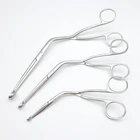 Щипцы для трахеальной интубации из нержавеющей стали, ларингеальные щипцы, щипцы для катетера, для взрослых и детей, щипцы для расширения