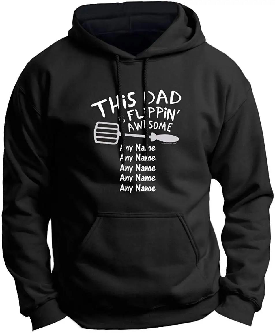 Dad is Flippin' Awesome Grandkids Premium толстовка с капюшоном Мужская Женская | одежда
