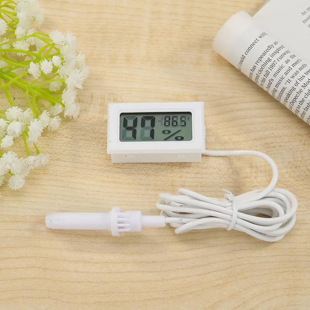 Цифровой ЖК термометр гигрометр электронный измеритель температуры и влажности