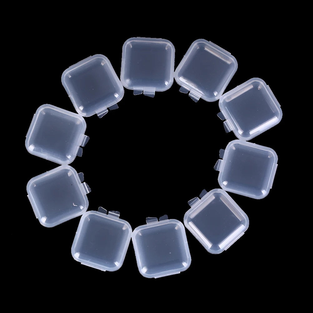 Коробка для таблеток 1 шт./10 шт. прозрачный мини контейнер хранения еженедельный