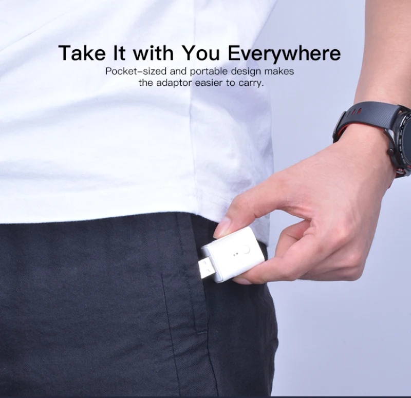 Адаптер Itead Sonoff Micro 5 в USB беспроводной переключатель Wi Fi мобильное приложение eWeLink