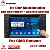 for gmc canyon 2003 2012 car android dvd gps player navigation system hd screen radio stereo integrated multimedia