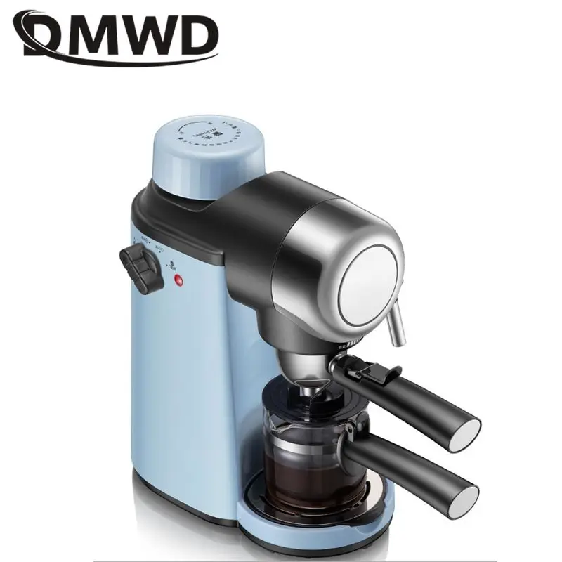 DMWD автоматическая эспрессо Кофе машина полуавтоматическая капучино Moka молоко