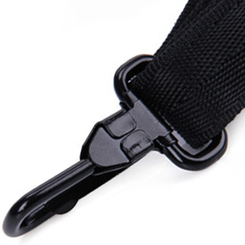 

Saxophone Double Shoulder Neck Strap Adjustable Sax Stage Play Neck Belt Black