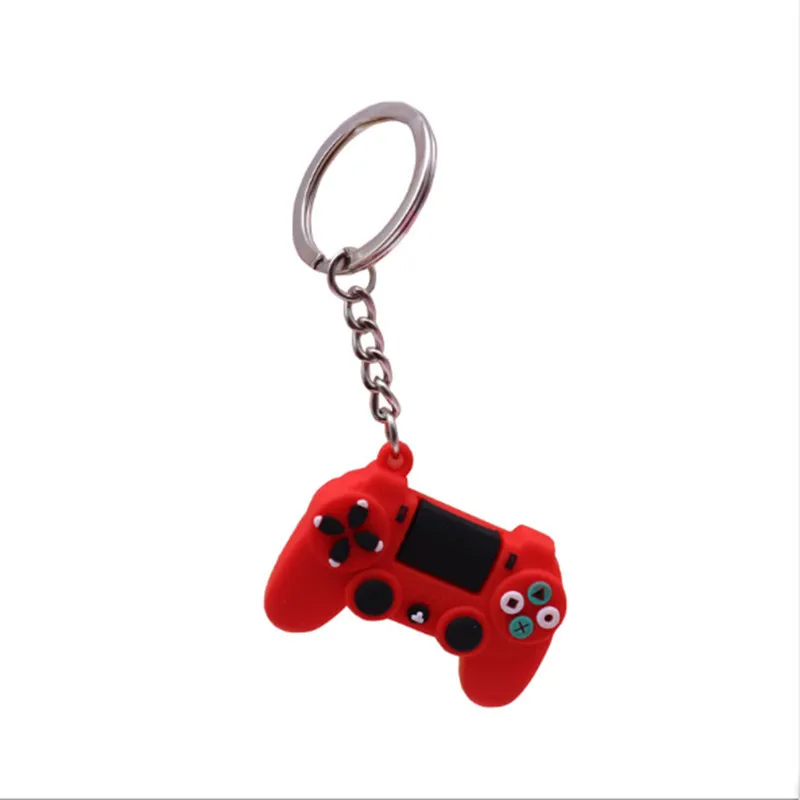 

Simple Video Game Handle Keychain Couple Joystick Machine KeyChain Keyring for Boyfriend Key Holder Trinket Gift Wholesale