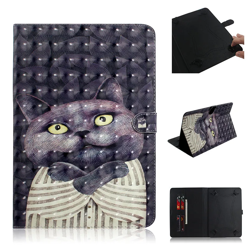 Универсальный 7-дюймовый чехол для планшета ASUS MeMO Pad HD 7 ME173X с откидной крышкой и