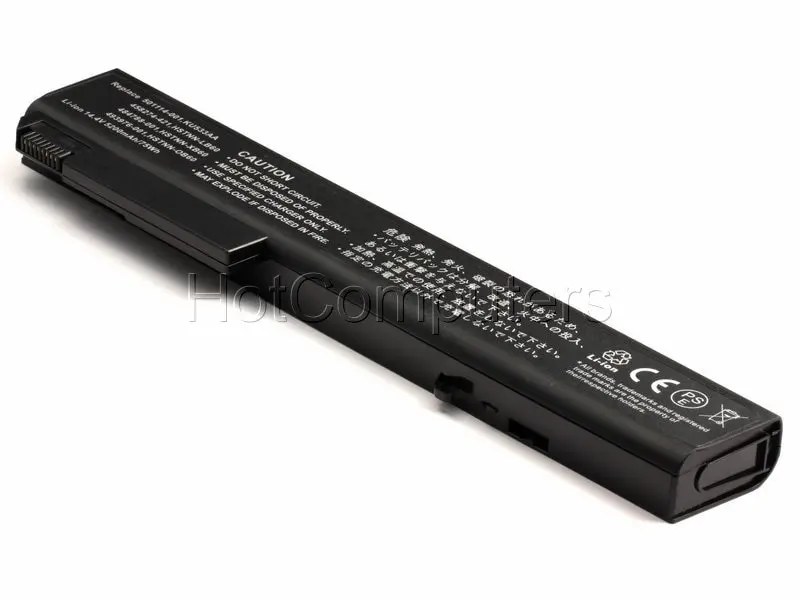 Аккумулятор AV08XL, KU533AA, HSTNN-LB60 для HP EliteBook 8530p, 8530w, 8540p, 8540w, 8730p, 8730w, 8740w Series, p/n: 458274-341