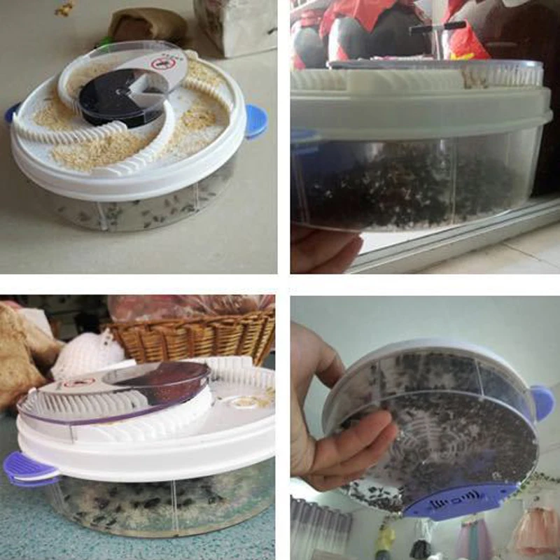 

Fly-Catching Artifact Flies-Killing Artifact Household Electric Flies Trapping And Catching Restaurants Automatic