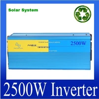 inversor 2500w pure sine wave peak power 5000w dcac 12v 220v 60hz inverter