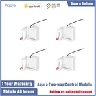 Модуль управления Aqara, беспроводной релейный контроллер на два канала, работает с приложением Mi Home и Apple Home Kit, 100% оригинал