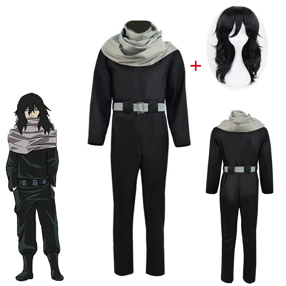 Аниме Комикс моя геройская Академия косплей костюмы Aizawa Shouta Косплей Костюм