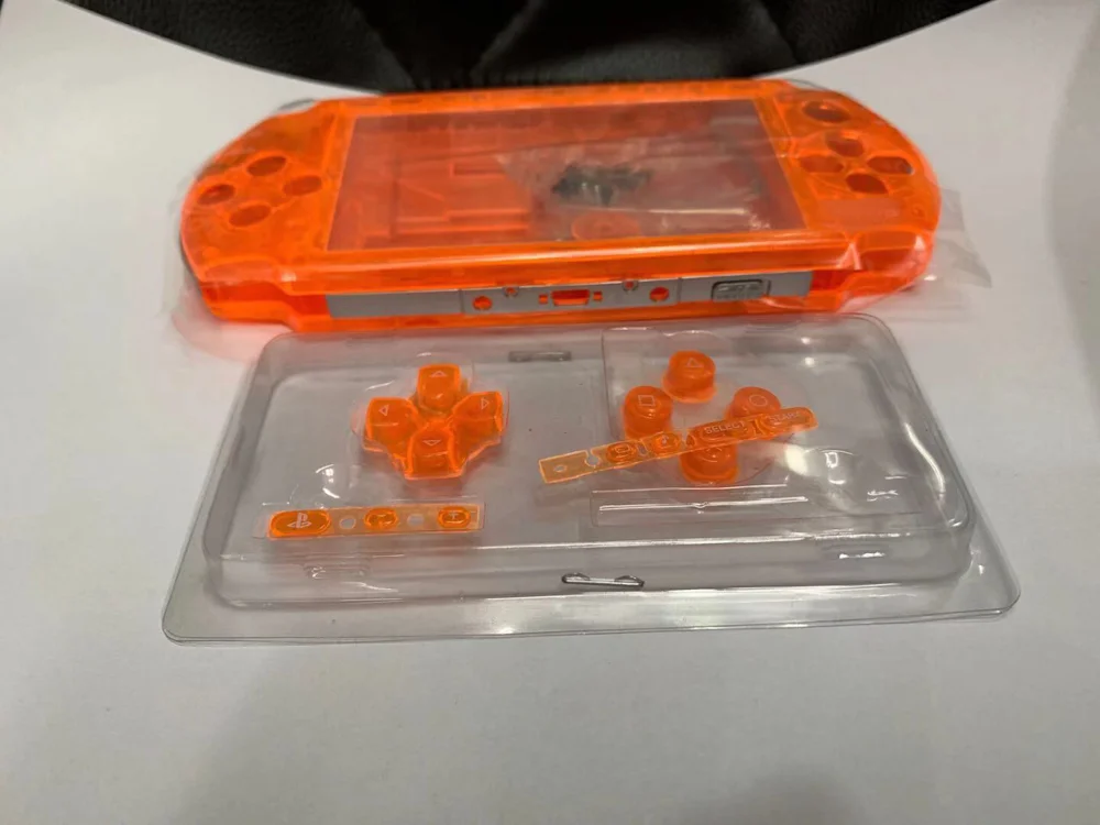 Оболочка игровой консоли замена передней лицевой панели корпус чехол для psp 3000 |