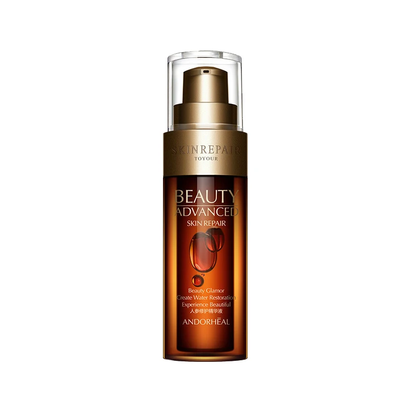 

65g Hyaluronic Acid Face Serum Anti Wrinkle Ageless Moisturizing Ginseng Vitaminis Collagen Pore Ginseng Repair Lasting Facial