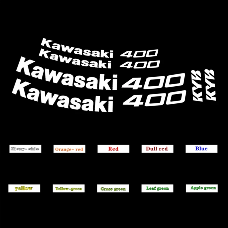 Светоотражающая наклейка на колеса мотоцикла Наклейка ступицу Kawasaki Z400 Z650 Z250