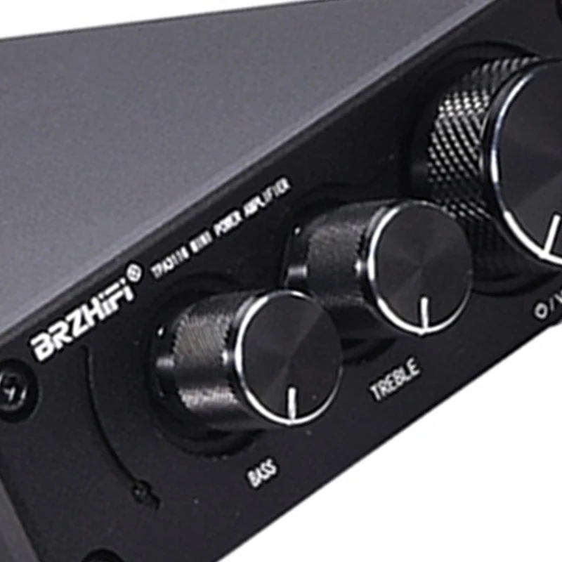 

BRZHIFI Mini Power Amplifier Desktop MINI ophile High Fidelity Digital Bluetooth 5.0 Stereo 100W