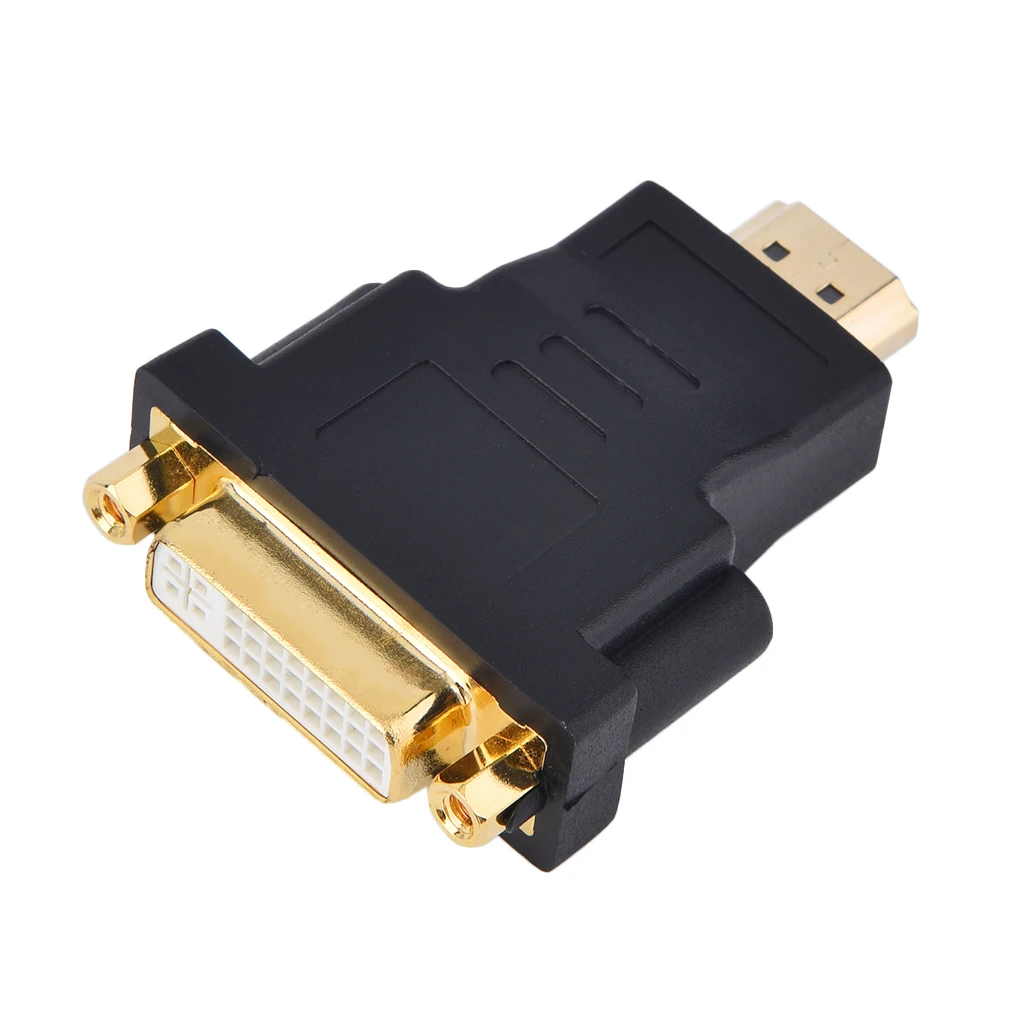 DVI HDMI конвертер 24 + 5 Male Женский для HDTV ЖК дисплея компьютера dvd проектор PS3 PS4 tv