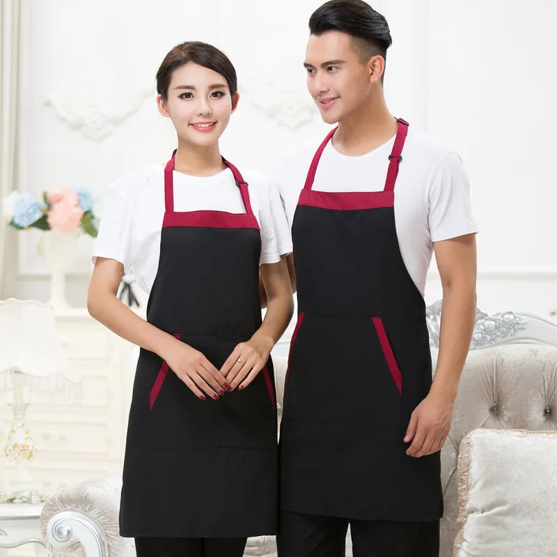 

Фартуки для барбекю, предотвращающая контакт с экраном Для женщин человек Кухня аксессуары, фартук с карманами мясника Ремесло выпечки шеф-...