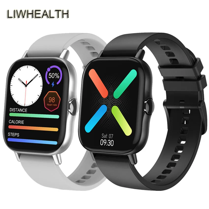 

Xmas Long Standby Smart watch Men Women ECG PPG Heart Rate Monitor Smartwatch Health Reloj For Apple/Huawei/Xiaomi PK W37/X8 Not