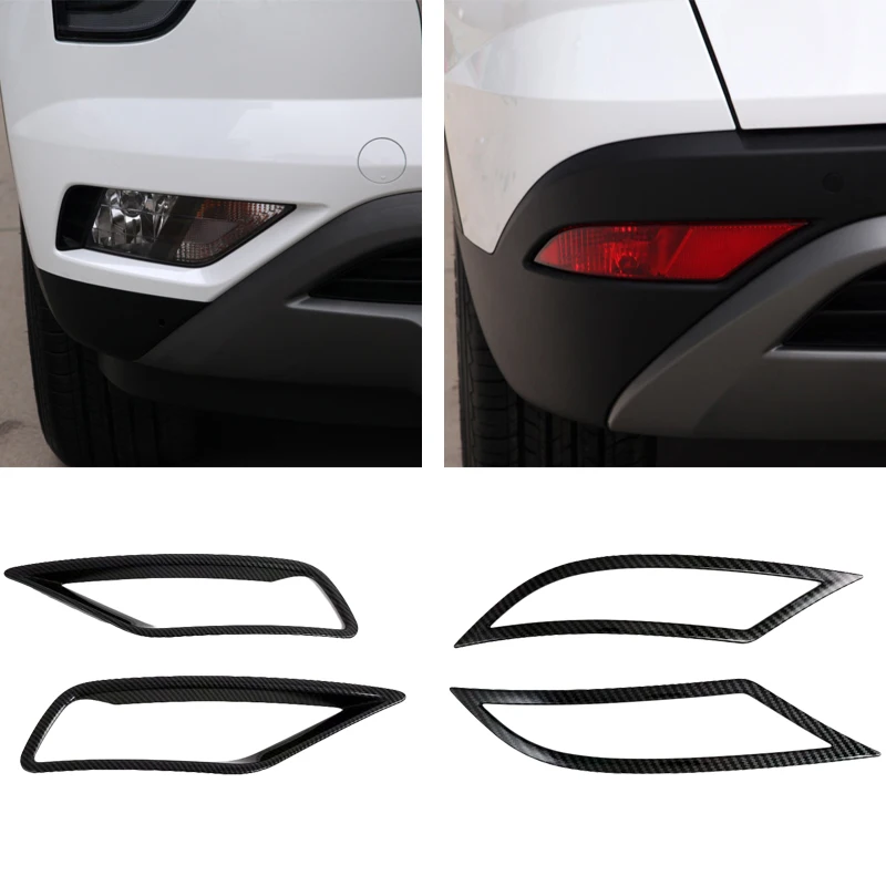 ABS хромированный передний противотуманный светильник Накладка для hyundai Cantus Creta ix25